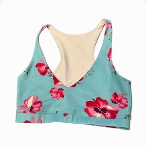 LoveShackFancy Floral Sports Bra Love Shack Fancy